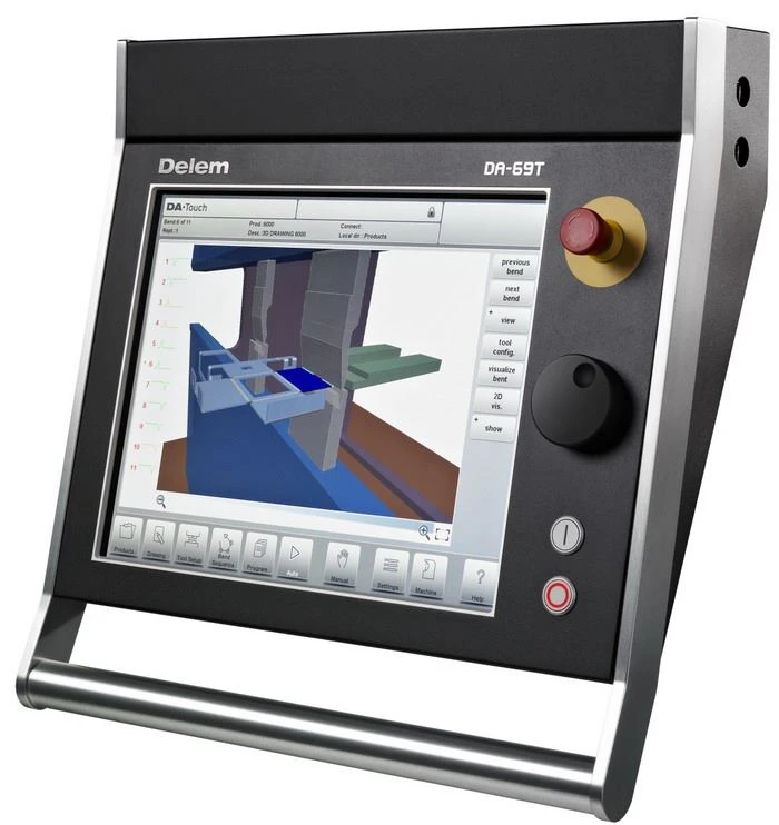 DELEM DA69T 3D 8 axis cnc press brake controller