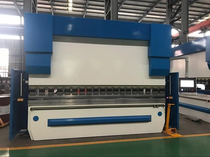 AHYW 6 axis CE cnc pressbrake 4M300T ESA S640 DSP MCS Laser safety guarding