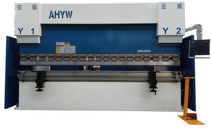 AHYW Yawei 200T4M 6 axis cnc press brake DA66T china manufacture supplier