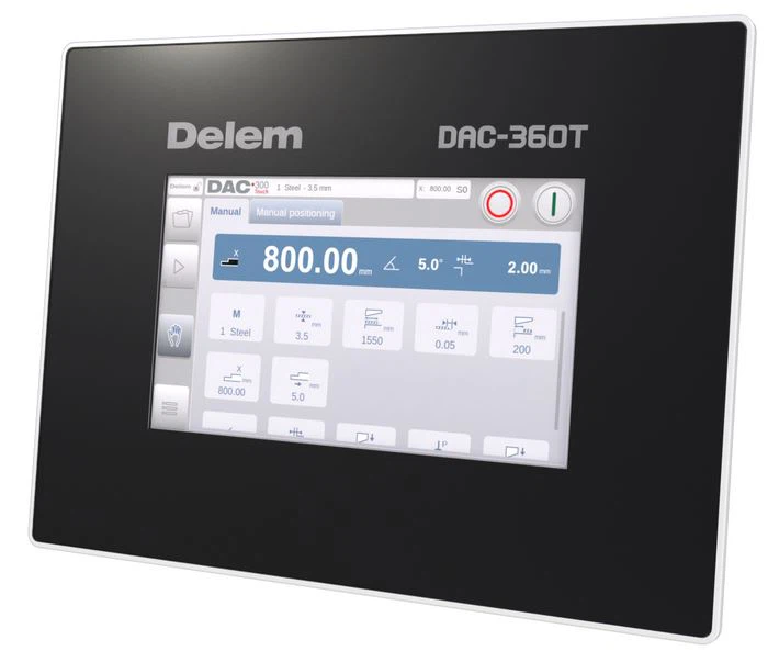 DELEM DAC360T 4軸CNCギロチンせん断コントローラー