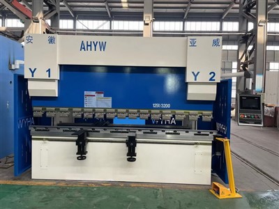 AHYW Yawei 125T3M CNC プレス ブレーキ DELEM DA53T